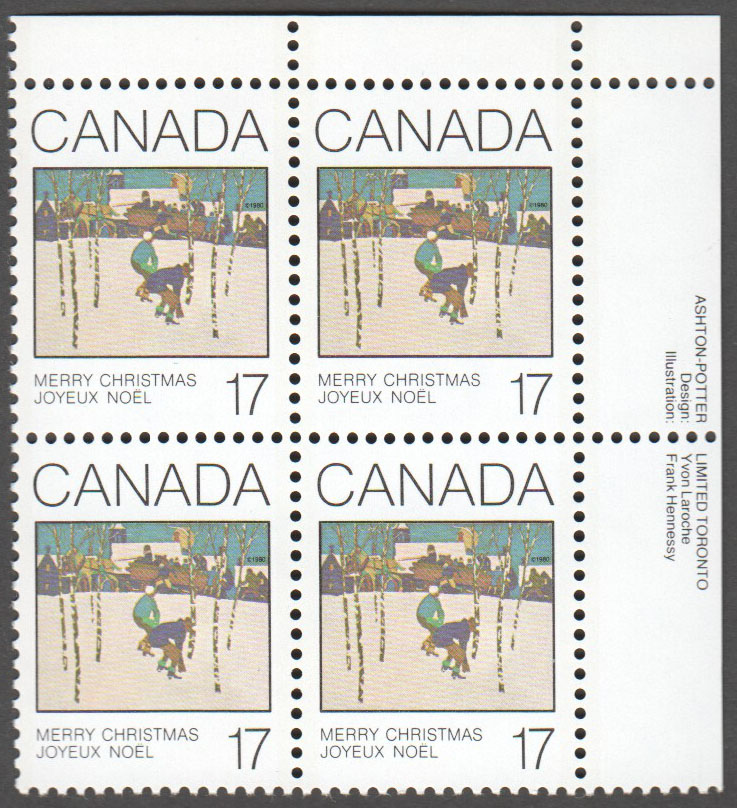 Canada Scott 871 MNH PB UR (A7-11) - Click Image to Close